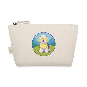 Havaneser Hund Niedlich Kawaii Cartoon Clipart Tier - Bio-Täschchen - Natur - Vorne