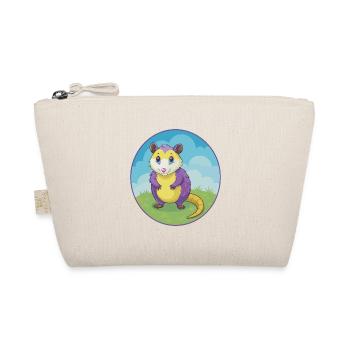 Opossum mignon Kawaii dessin animé Clipart Animal de compagnie - Trousse biologique - nature - Devant
