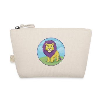 Lion Cute Kawaii Cartoon Clipart Animal Pet - Organic Pouch - nature - Front