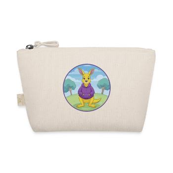 Kangaroo Cute Kawaii Cartoon Clipart Animal Pet - Organic Pouch - nature - Front