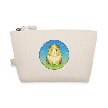 Guinea Pig Cute Kawaii Cartoon Clipart Animal Pet - Organic Pouch - nature - Front