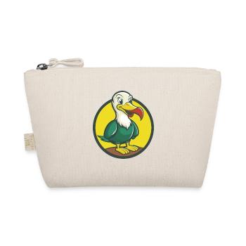 Albatross Cute Kawaii Cartoon Clipart Pet Animal - Organic Pouch - nature - Front