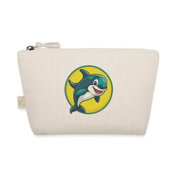 Orca Cute Kawaii Cartoon Clipart Pet Animal - Organic Pouch - nature - Front