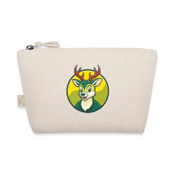 Deer Cute Kawaii Cartoon Clipart Pet Animal - Organic Pouch - nature - Front