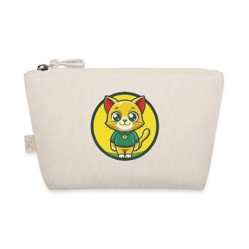 Katze Niedlich Kawaii Cartoon Clipart Haustier Tier - Bio-Täschchen - Natur - Vorne