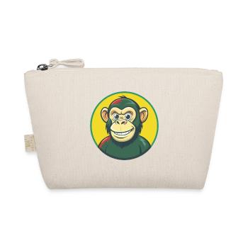 Chimpanzé Mignon Kawaii Dessin animé Clipart Animal de compagnie - Trousse biologique - nature - Devant