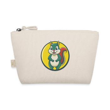 Eichhörnchen Niedlich Kawaii Cartoon Clipart Haustier Tier - Bio-Täschchen - Natur - Vorne
