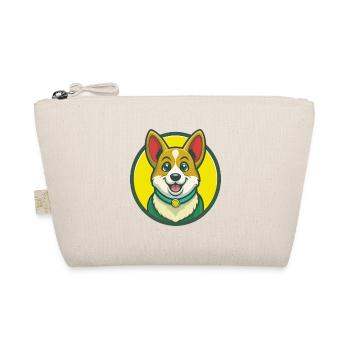 Corgi Dog Cute Kawaii Cartoon Clipart Pet Animal - Organic Pouch - nature - Front