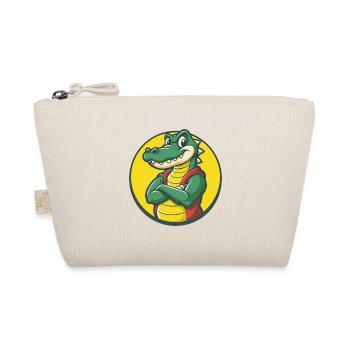 Crocodile Mignon Kawaii Dessin animé Clipart Animal de compagnie - Trousse biologique - nature - Devant