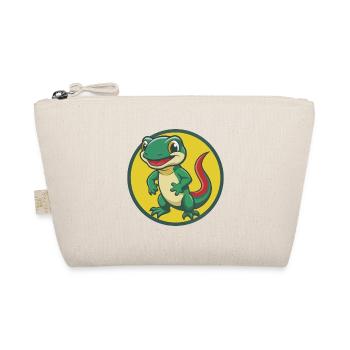 Salamandre Mignon Kawaii Dessin animé Clipart Animal de compagnie - Trousse biologique - nature - Devant