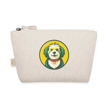 Havaneser Hund Niedlich Kawaii Cartoon Clipart Tier - Bio-Täschchen - Natur - Vorne