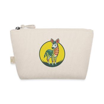 Okapi Cute Kawaii Cartoon Clipart Pet Animal - Organic Pouch - nature - Front