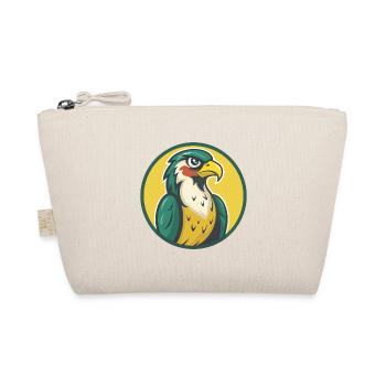 Falcon Cute Kawaii Cartoon Clipart Pet Animal - Organic Pouch - nature - Front