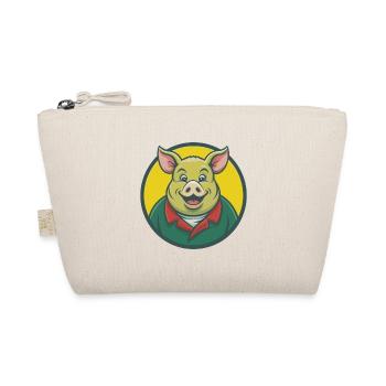 Cochon mignon Kawaii dessin animé Clipart Animal de compagnie - Trousse biologique - nature - Devant