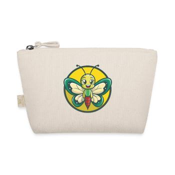 papillon mignon kawaii dessin animé clipart animal de compagnie - Trousse biologique - nature - Devant