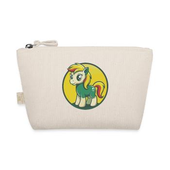 Pony Niedliche Kawaii Cartoon Clipart Haustier Tier - Bio-Täschchen - Natur - Vorne