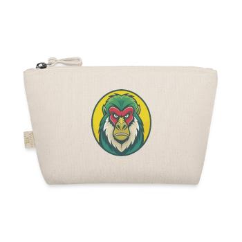 Mandrill Niedliche Kawaii Cartoon Clipart Haustier Tier - Bio-Täschchen - Natur - Vorne
