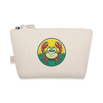 Crab Cute Kawaii Cartoon Clipart Pet Animal - Organic Pouch - nature - Front