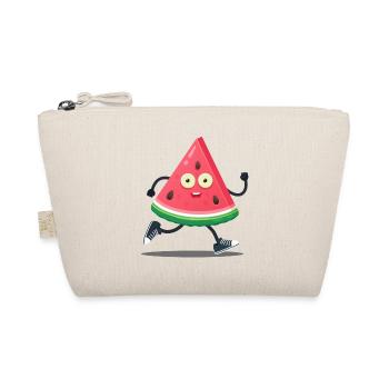Watermelon sport cartoon - Organic Pouch - nature - Front
