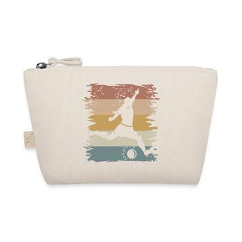 joueur de football rétro équipe de football vintage - Trousse biologique - nature - Devant