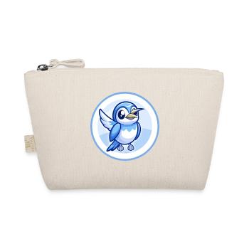 mangeur d’abeilles bleu kawaii dessin animé personnage clipart - Trousse biologique - nature - Devant