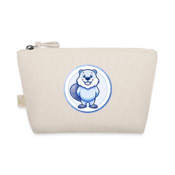 Castor Bleu Kawaii Dessin Animé Personnage Clipart Animal de compagnie - Trousse biologique - nature - Devant