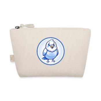 Canari Oiseau Bleu Kawaii Dessin Animé Personnage Clipart - Trousse biologique - nature - Devant