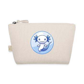 axolotl bleu kawaii dessin animé personnage clipart animal de compagnie - Trousse biologique - nature - Devant
