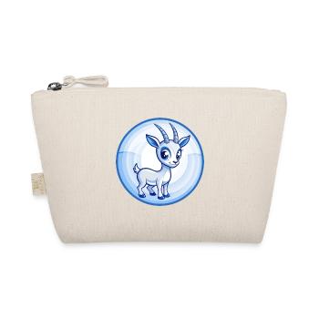 Antilope Blau Kawaii Cartoon Charakter Clipart Haustier - Bio-Täschchen - Natur - Vorne