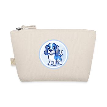 Beagle chien bleu Kawaii dessin animé Personnage Clipart - Trousse biologique - nature - Devant