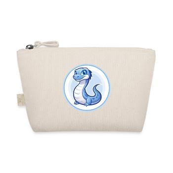 Basilic Bleu Kawaii Dessin Animé Personnage Clipart Animal de compagnie - Trousse biologique - nature - Devant
