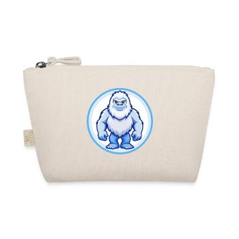 BigFoot Blau Kawaii Cartoon Figur Clipart Haustier - Bio-Täschchen - Natur - Vorne