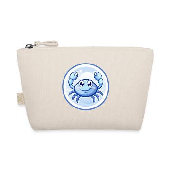 crabe bleu kawaii dessin animé personnage clipart animal de compagnie - Trousse biologique - nature - Devant