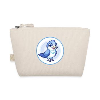 Kuckuck Vogel Blau Kawaii Cartoon Figur Clipart - Bio-Täschchen - Natur - Vorne