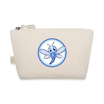Libelle Blau Kawaii Cartoon Charakter Clipart - Bio-Täschchen - Natur - Vorne