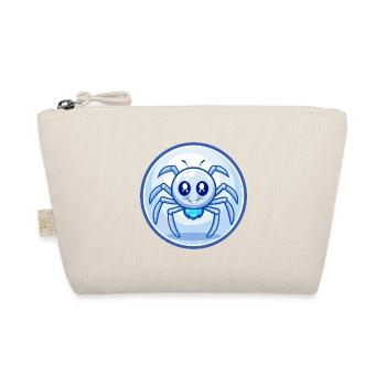 araignée bleu kawaii dessin animé personnage clipart animal de compagnie - Trousse biologique - nature - Devant