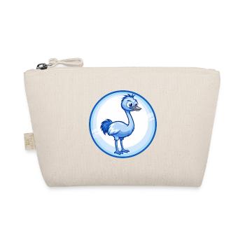 Emu Bleu Mignon Kawaii Dessin Animé Personnage Clipart Animal de compagnie - Trousse biologique - nature - Devant