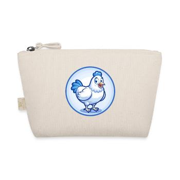 Poule Bleu Mignon Kawaii Dessin Animé Personnage Clipart Animal de compagnie - Trousse biologique - nature - Devant