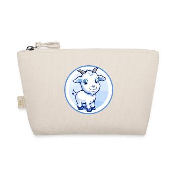 Chèvre Bleu Kawaii Dessin Animé Personnage Clipart Animal de compagnie - Trousse biologique - nature - Devant