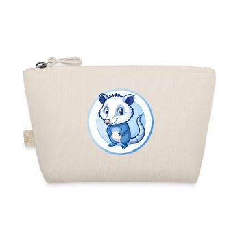 Possum Blau Kawaii Cartoon Figur Clipart Haustier - Bio-Täschchen - Natur - Vorne