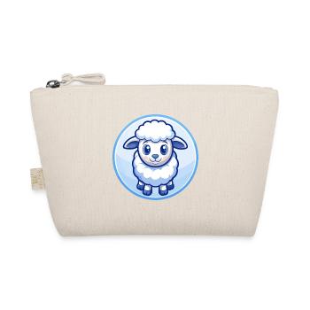 mouton bleu kawaii dessin animé personnage clipart animal de compagnie - Trousse biologique - nature - Devant