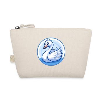 cygne bleu kawaii dessin animé personnage clipart animal de compagnie - Trousse biologique - nature - Devant