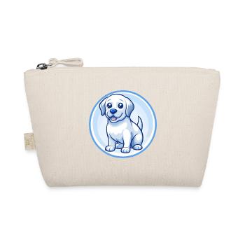 Labrador Retriever Chien Bleu Kawaii Dessin Animé Animal de compagnie - Trousse biologique - nature - Devant