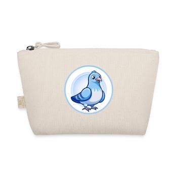 Pigeon Bleu Kawaii Dessin Animé Personnage Clipart Animal de compagnie - Trousse biologique - nature - Devant