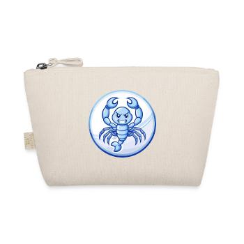 Scorpion Bleu Kawaii Dessin Animé Personnage Clipart Animal de compagnie - Trousse biologique - nature - Devant