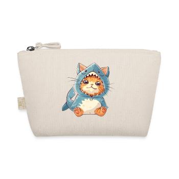Mignon costume de requin chat - Trousse biologique - nature - Devant