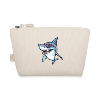 Shark Fish Sunglasses - Organic Pouch - nature - Front