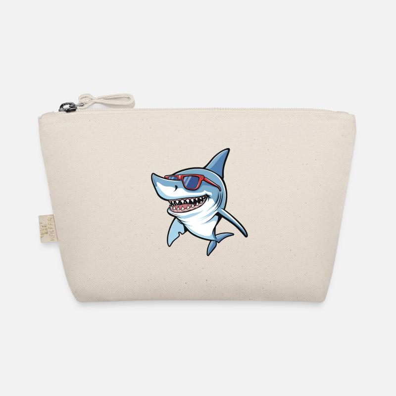 Hai Fisch Sonnenbrille Bio-Täschchen