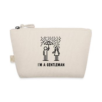 I'm a gentleman - Organic Pouch - nature - Front
