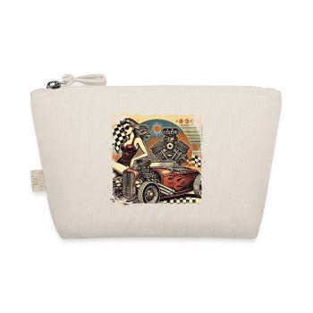Tuning Hot Rod Design - Organic Pouch - nature - Front